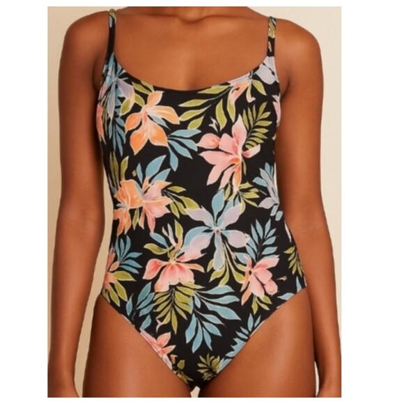 NWT Billabong Beach Babe One-Piece Swimsuit Size Small - Picture 1 of 10